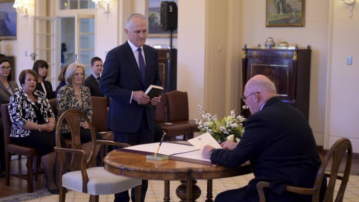 Malcolm Turnbull Sworn In As Australias Pm The Hindu